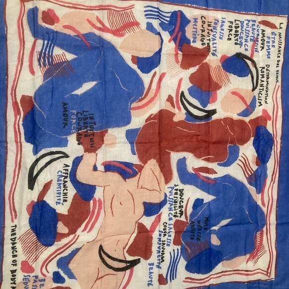 Sezane NWOT Cotton Neckerchief - Picture 2 of 5